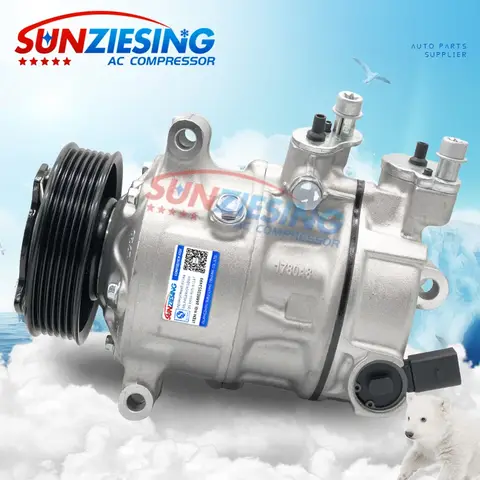 아우디 Q3 VW 골프 5 6 투란 파사트 3C 티구안 시로코 캐디 옥타비아 AC 컴프레서, 5Q0820803J 5N0820803 5N0820803C 5N0820803A