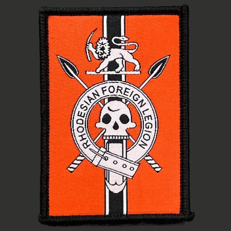Parche Legión Exterior de Rodesia – Insignia moral militar velcro - imagen 2
