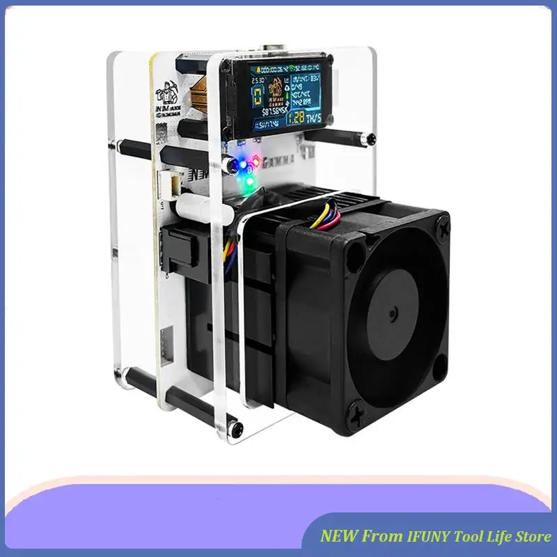 

1.14 In Display Bitaxe Gamma601 Solo Miner 1.2TH/S BM1370 Asic Chip 20W 2.4G Wifi Open System BTC Lotterys Miner New