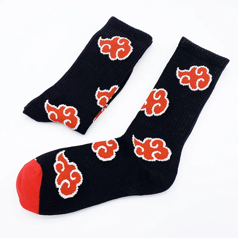 Anime NARUTO Akatsuki Uchiha Itachi Cosplay COSTUME Short Socks Adult Unisex Clothing Accessories Props Xmas Gift