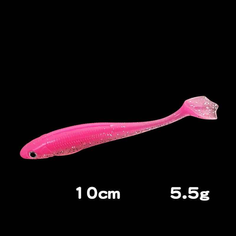5Pcs/Lot Fishing  Soft Lure 10cm/5.5g Silicone Sink Shad Shiner Duck Swimbait 3D Simulated Fisheye Artificial Wobbler Bait Pesca