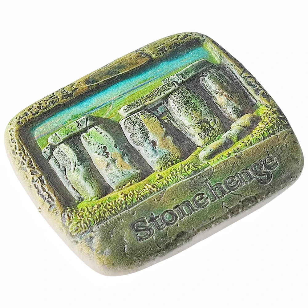 Stonehenge Wiltshire UK 3D Fridge Magnet Souvenir Gift,Resin Handmade Stonehenge Refrigerator Magnet Home Decoration Collection