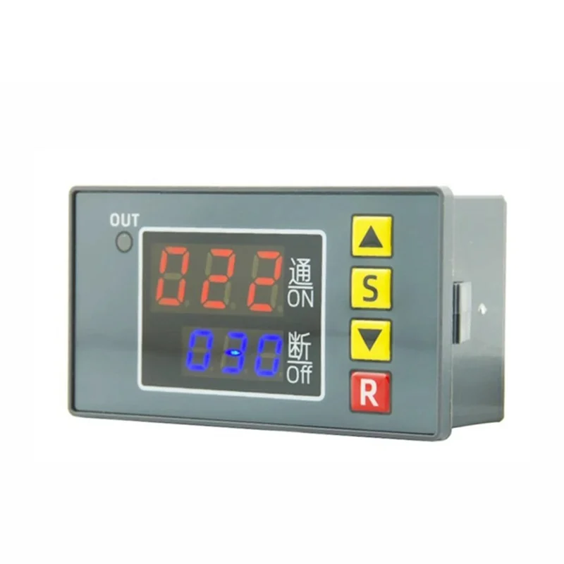 AK51-T3231 Digital Time Delay Relay Multifunction LED Display Cyclic Timing Control Switch Adjustable Timing Relay