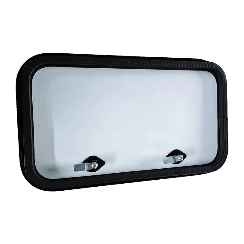 In-stock W655 X H355 MM RV Compartment Storage Doors Aluminum Caravan Camper Cargo Hatches,Custom Sizes
