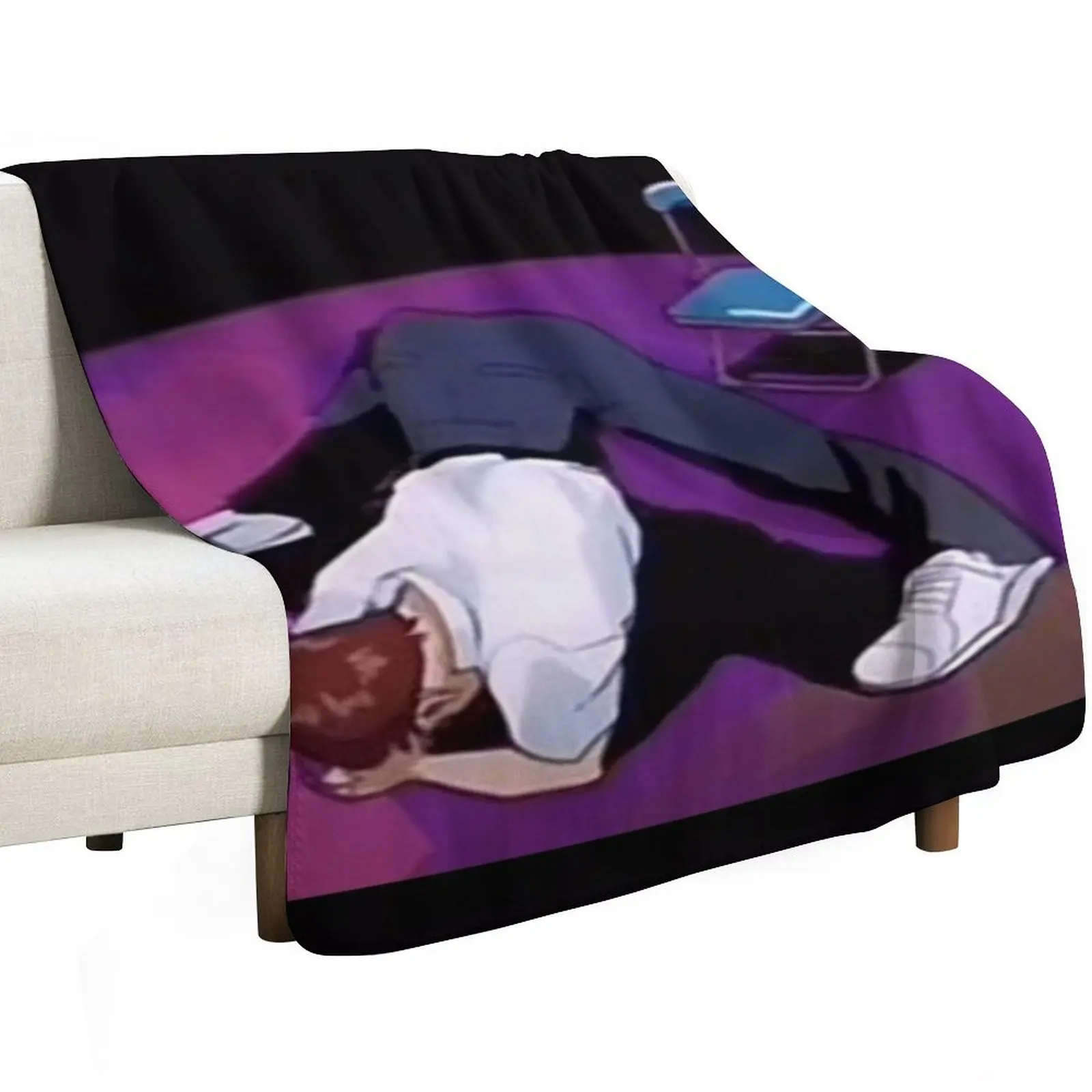 Someone Help Shinji Throw Blanket Sofa Quilt decorative heavy to sleep Thermal Comforter sofa bed Blankets