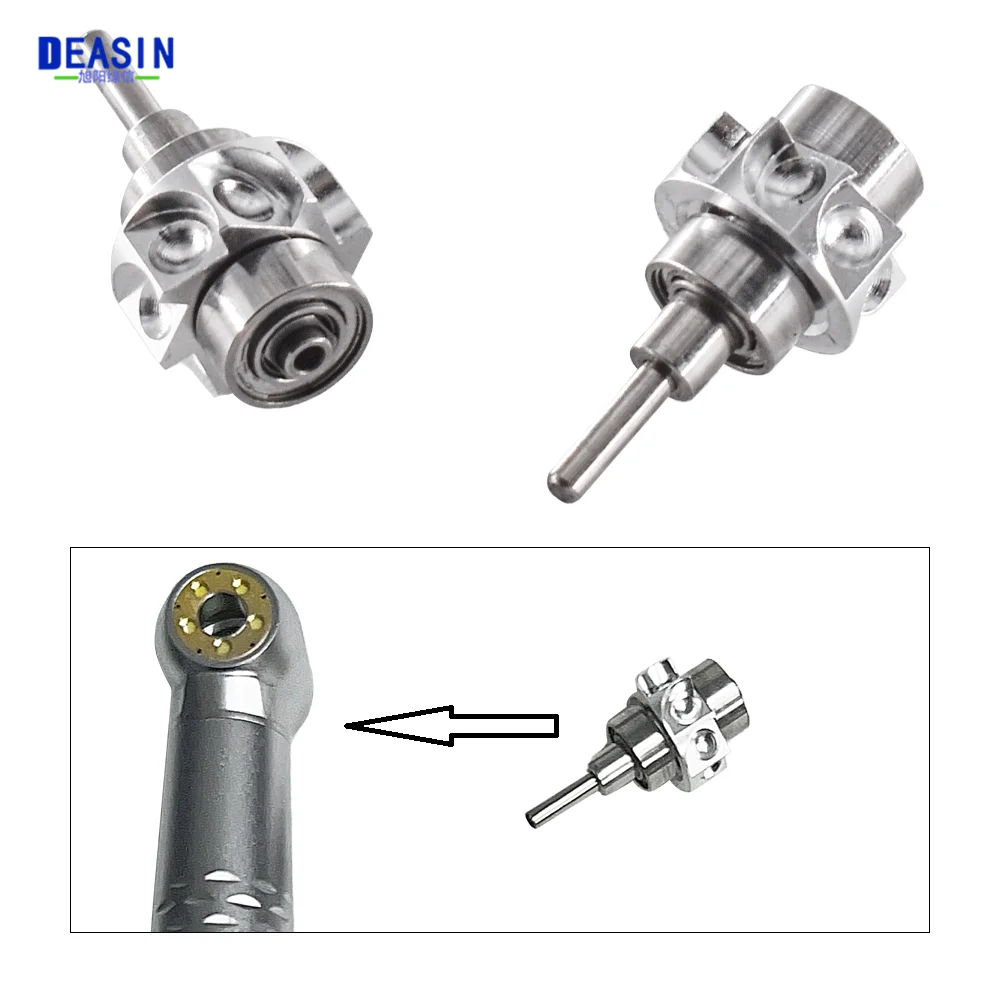 DEASIN Dental E5 Turbine Cartridge for 5 LED High Speed Handpiece Spare Parts Dentist Handpieces Accessories Replacement Repair