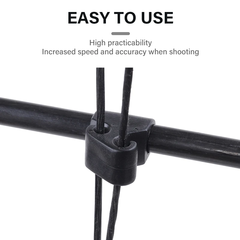 Archery Compound Bow Bowstring Slides High Performance Bow and Arrow Gear Bow String Separator Hunting Shooting Accessories