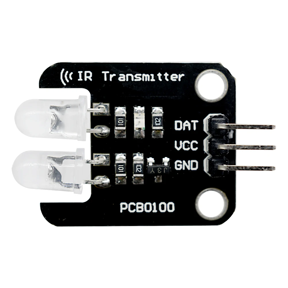 2 CH iki kanal kızılötesi indüksiyon çift yönlü verici modülü Arduino kurulu için IR verici