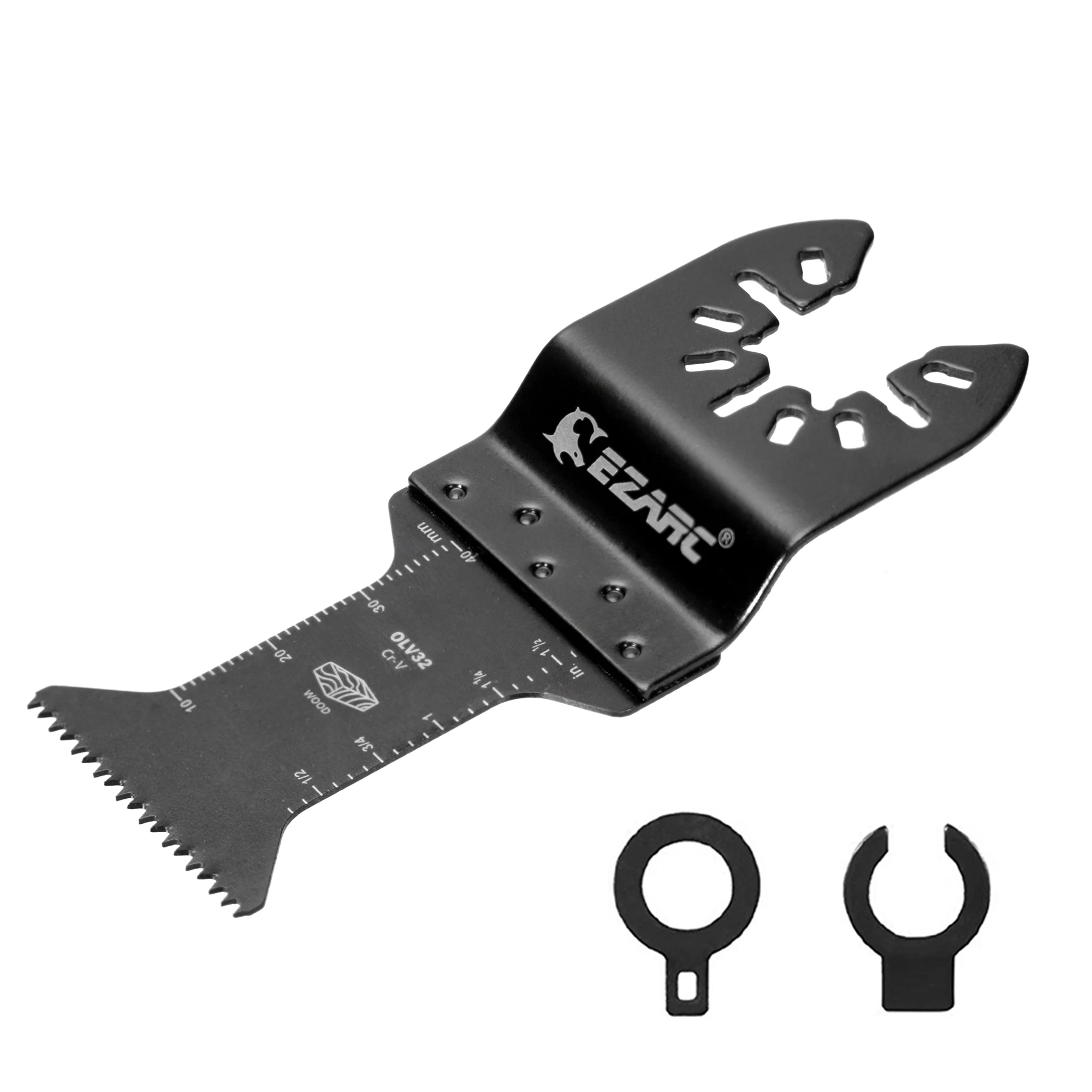 EZARC Cr-V Oscillating Saw Blade 1 Pack General Purpose Multitool Blades for Accurate Cutting of Wood Plastic Drywall