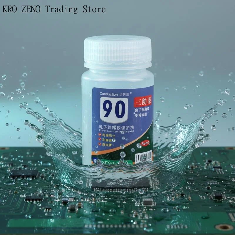 1 Set Car Electronics Repair Accessories 50/100ml Clear Conformal Coating Waterproof Protective Paint For Circuit Board PCB LED✨