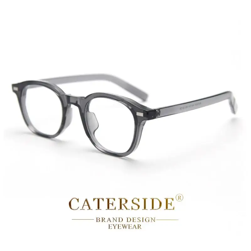 Caterside Vintage Quadratische Plain Glas Brille Männer Frauen TR90 Rahmen Hohe Qualität Brillen Transparente Linsen Business Anzug – Detail 13