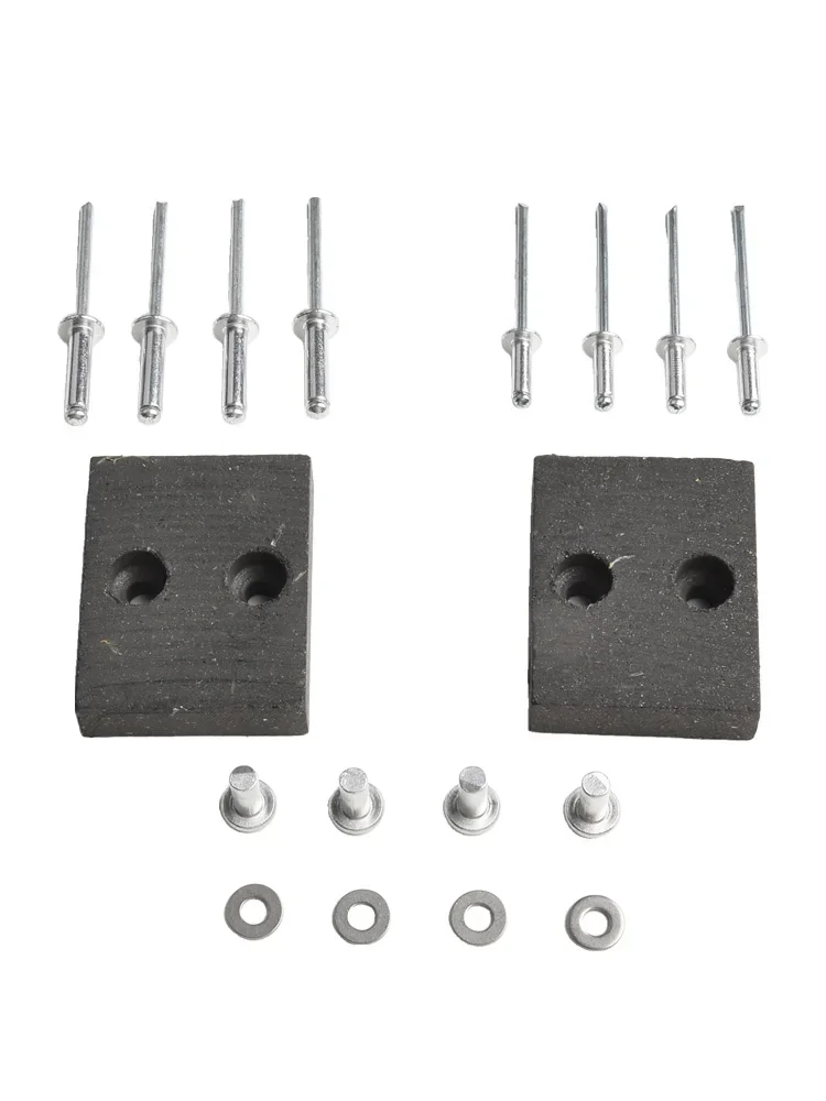 For XT1 & LX42 Compatibility Deck Brake Pad Set of 2 Made from Materials to Enhance Your Lawn Mowing Experience Safely