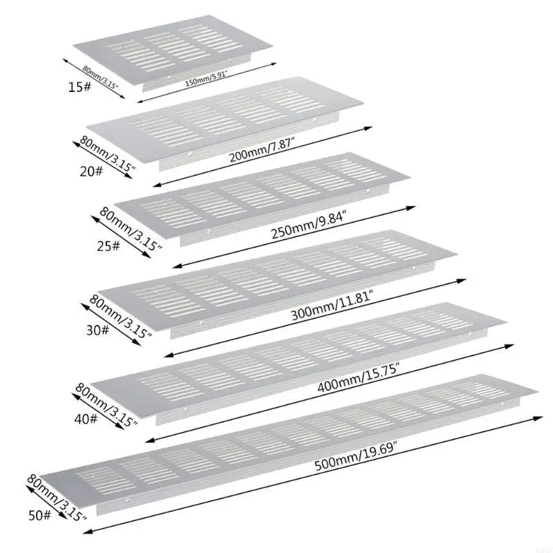 Grille ventilazione per perforazione con ventilazione per perforazione in lega in lega alluminio in alluminio in alluminio