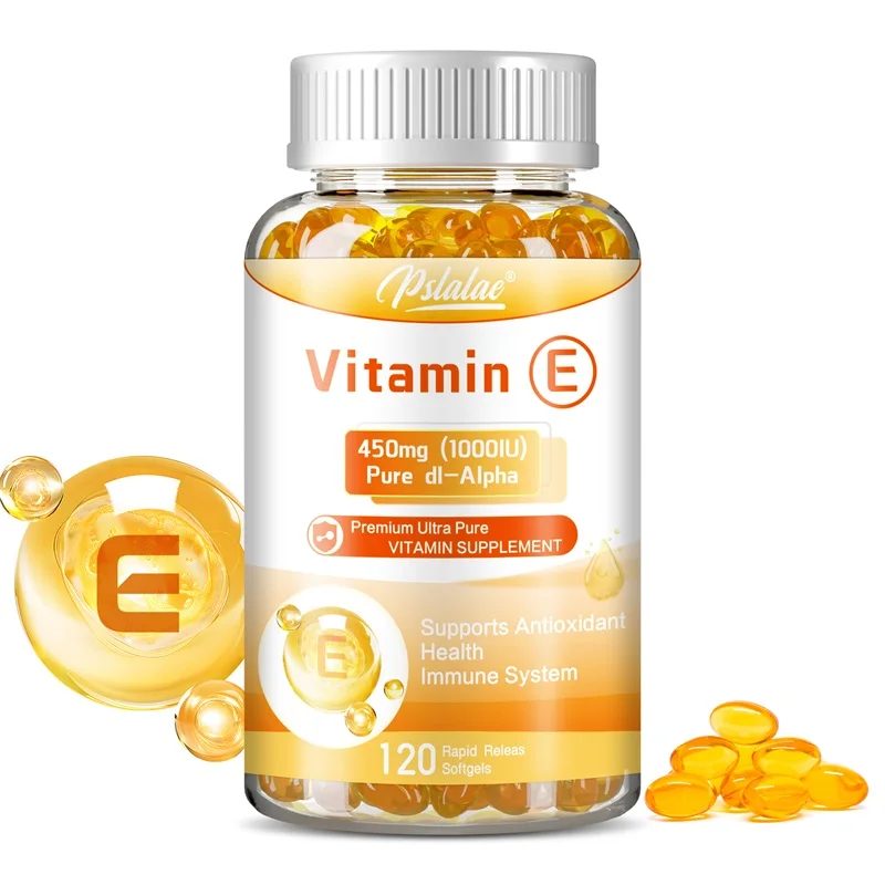 

Vitamin E - Anti-Wrinkle Anti-Aging Skin Firming, Support Skin, Heart and Immune Health