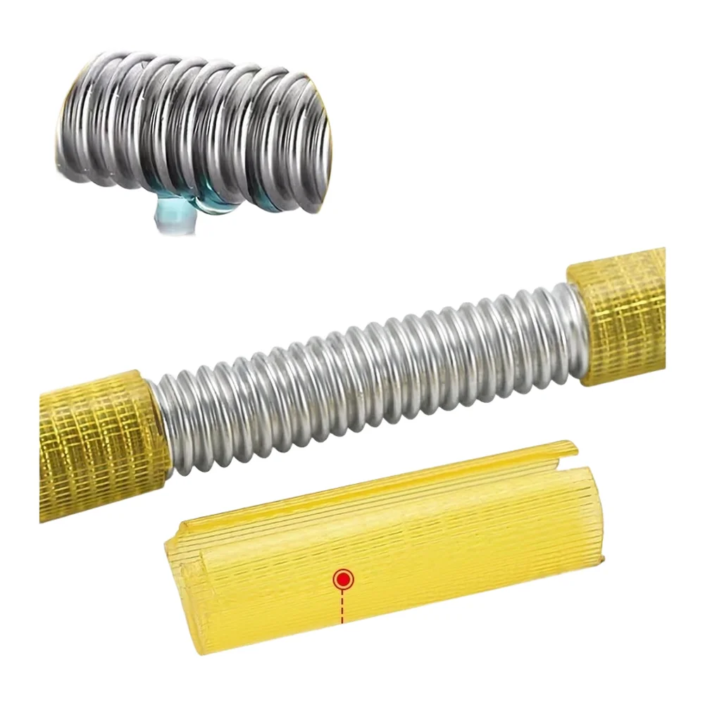 Stainless Steel Spray Extension Rod 34.5cm for Precision Spraying with Bellows Technology and Corrugated Tubing