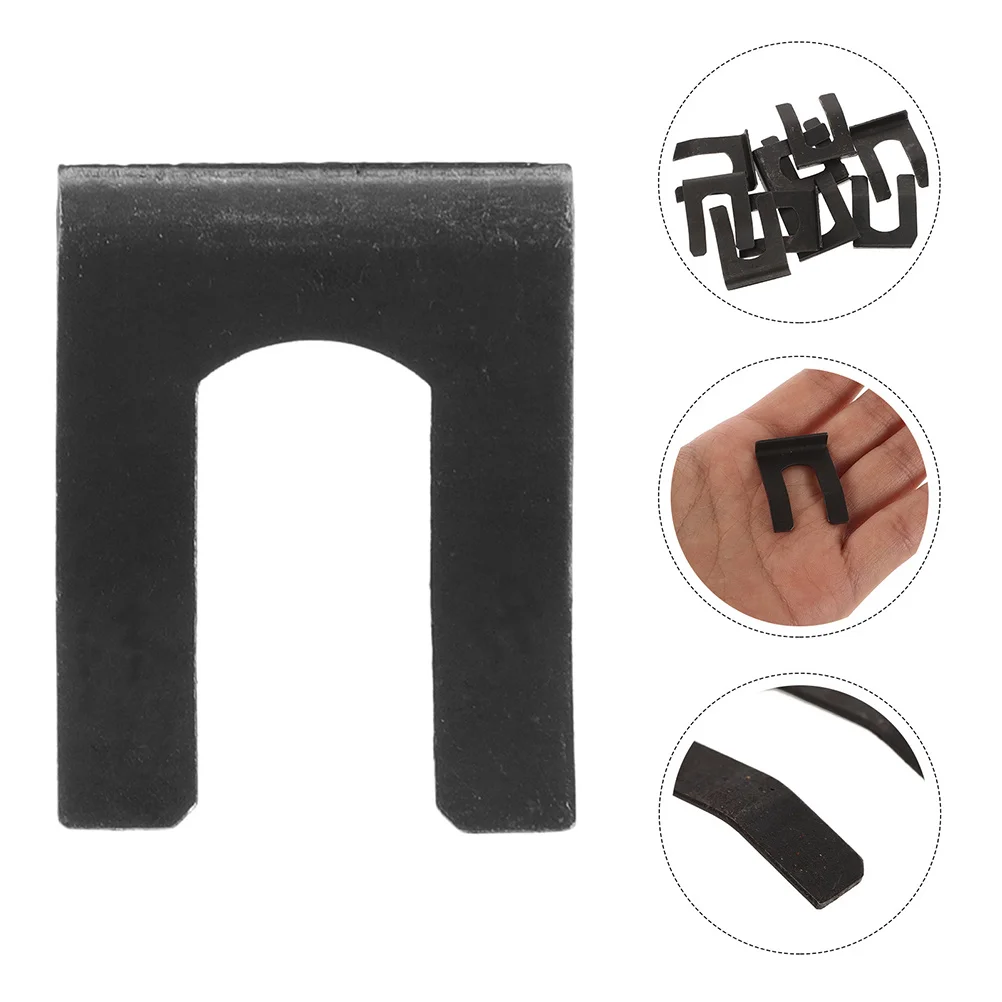 

20Pcs Car Brake Hose Clips U Shaped Metal Clamps Heavy Duty Brake Line Retainer Cable Clamp Auto Motorcycle Truck