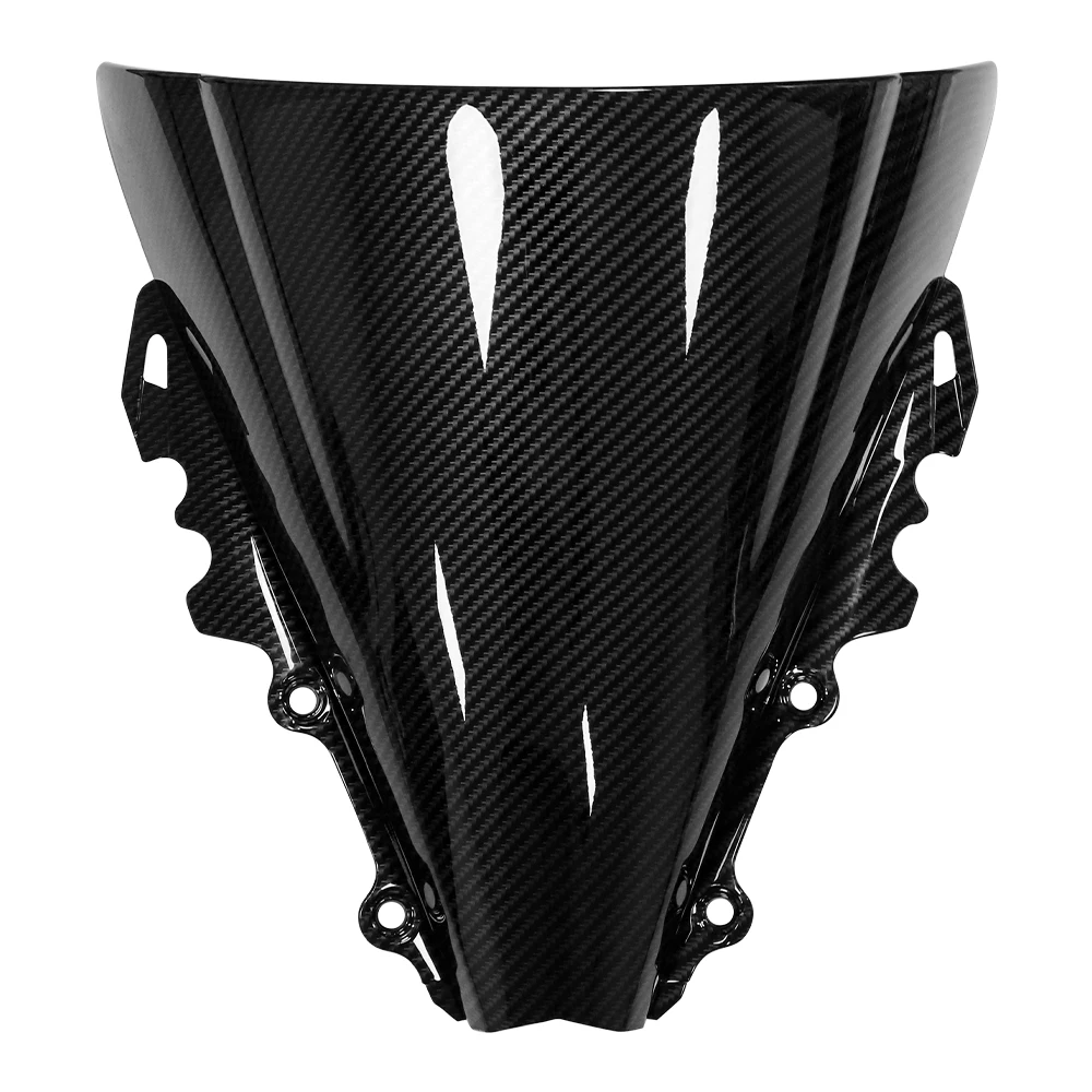 Windscreen Windshield For Yamaha R6 YZF-R6 2006 2007 Carbon Fiber Looking Wind Deflector Cowling 2C0-Y2881-20-00 2C0-Y2881-21-00