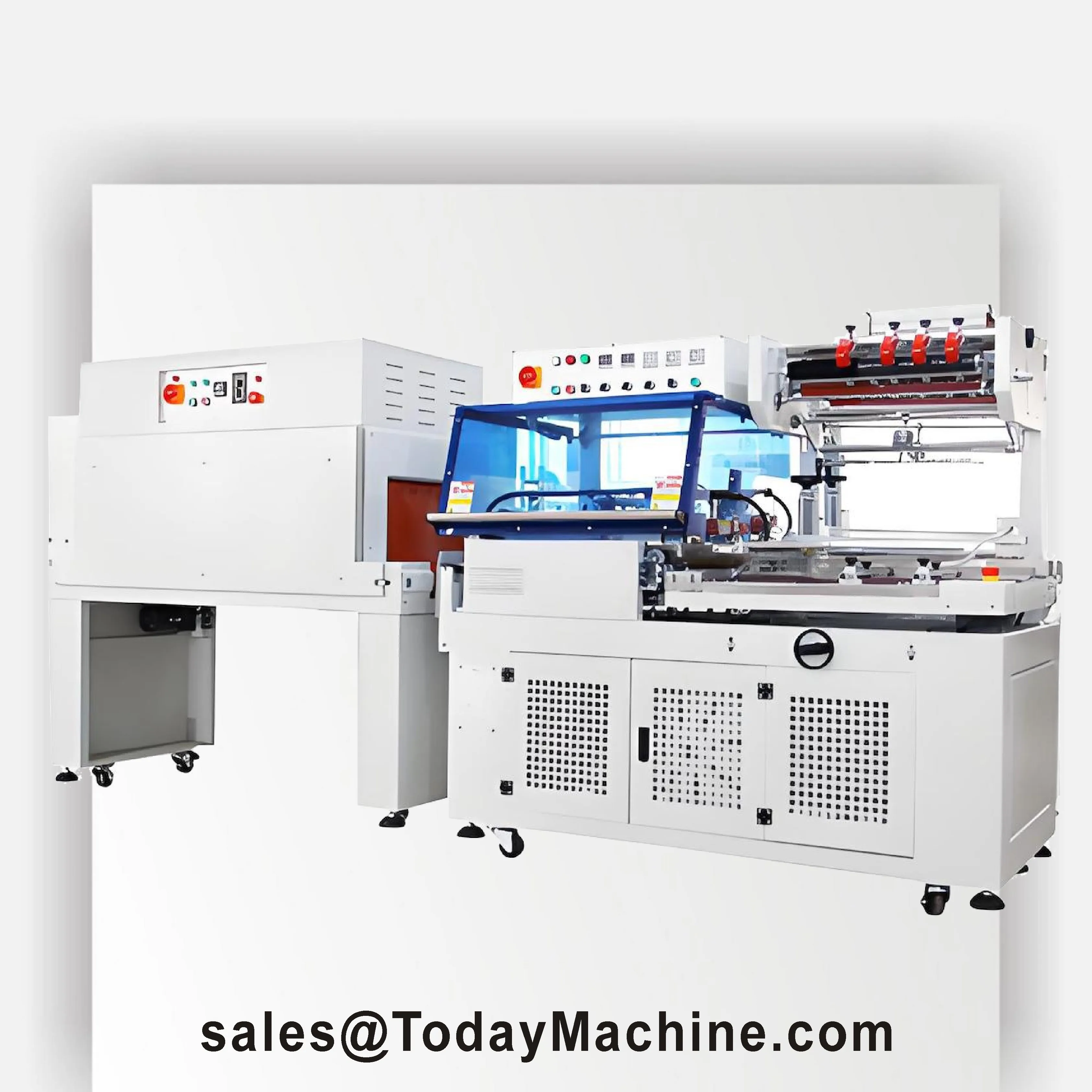 Vertical Sealing and Cutting Shrink Wrapping Machine Heat Shrink Packing Machine