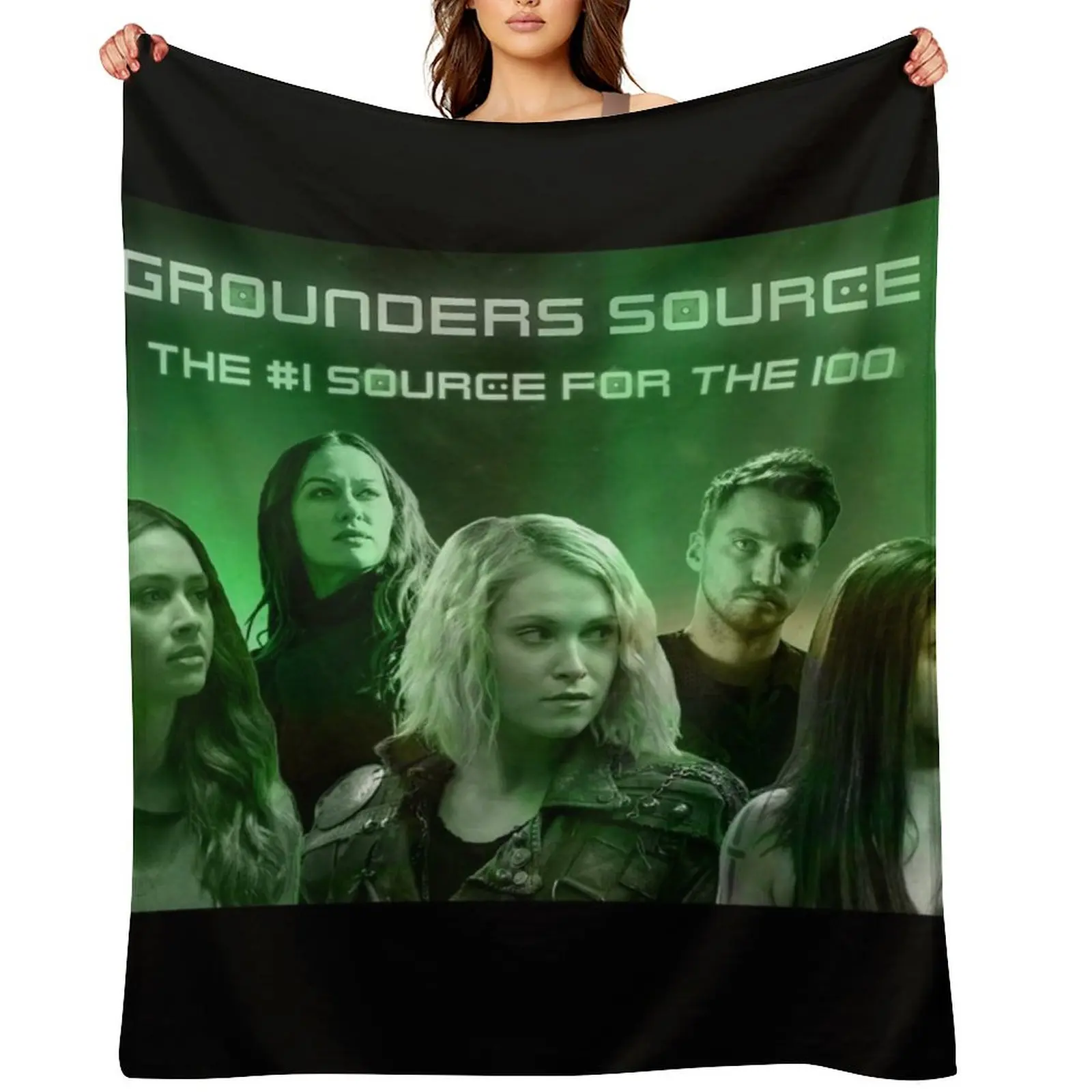 

Grounders SourceArtwork Throw Blanket Soft Big Moving for winter Large Blankets