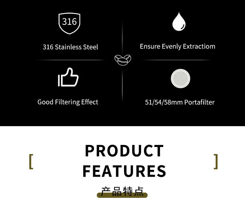 Espresso Puck Bildschirm Filter Bildschirm Mesh Platte Siebträger Wiederverwendbare Kaffee Machen Für Espresso Maschine Zubehör Barista Werkzeuge – Detail 4