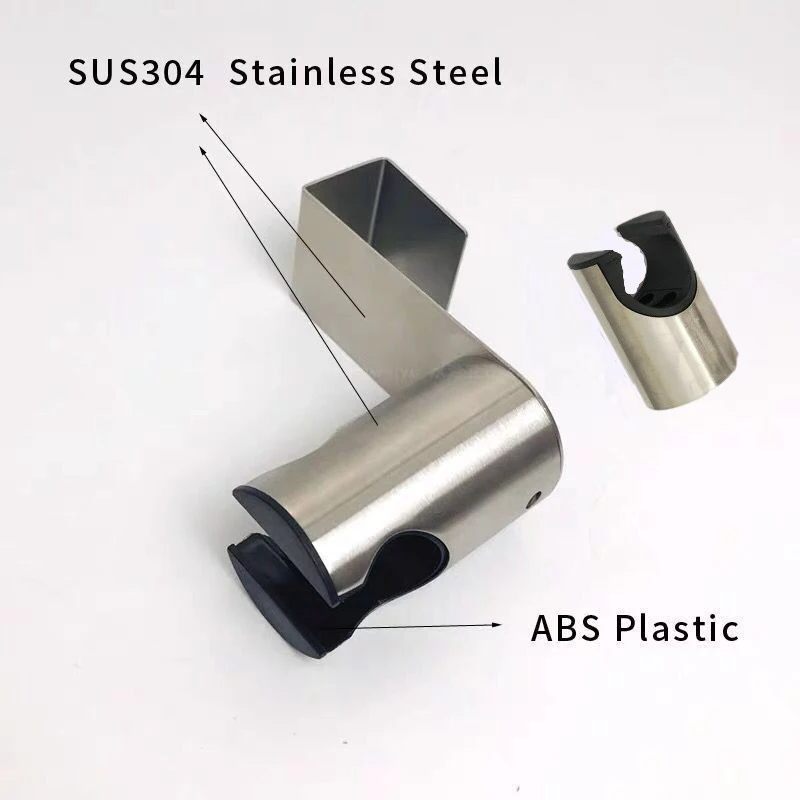 1PC Sprayer Hook Holder Free Nail Stainless Steel Toilet Bathroom Attachment Wall Shower Head Holder