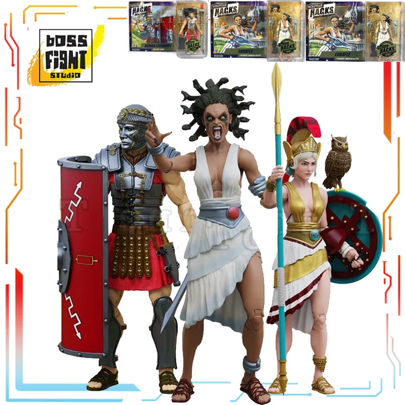 

Boss Fight Studio Creates 1/18 Finished Movable Figurine Models Vitruvian H.A.C.K.S. Series Medusa/Roman Legal Character Models