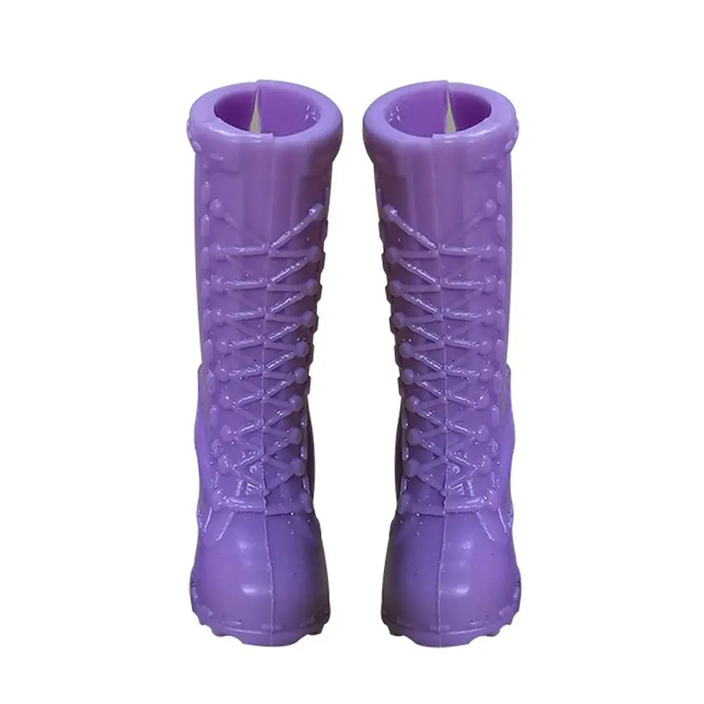 High Quality 30cm 1/6 Doll Shoes Original Super Model 30cm Doll Boots Plastic Doll Accessories Casual Boots Doll Accessories