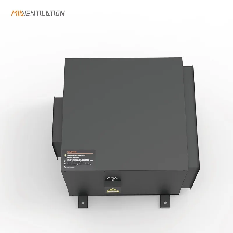 High-Flow 6500 m³/h Exhaust Fan with 3-Speed Settings & Wide Air Intake Perfect for BBQ Stalls & Street Food Vans (220~245V AC)