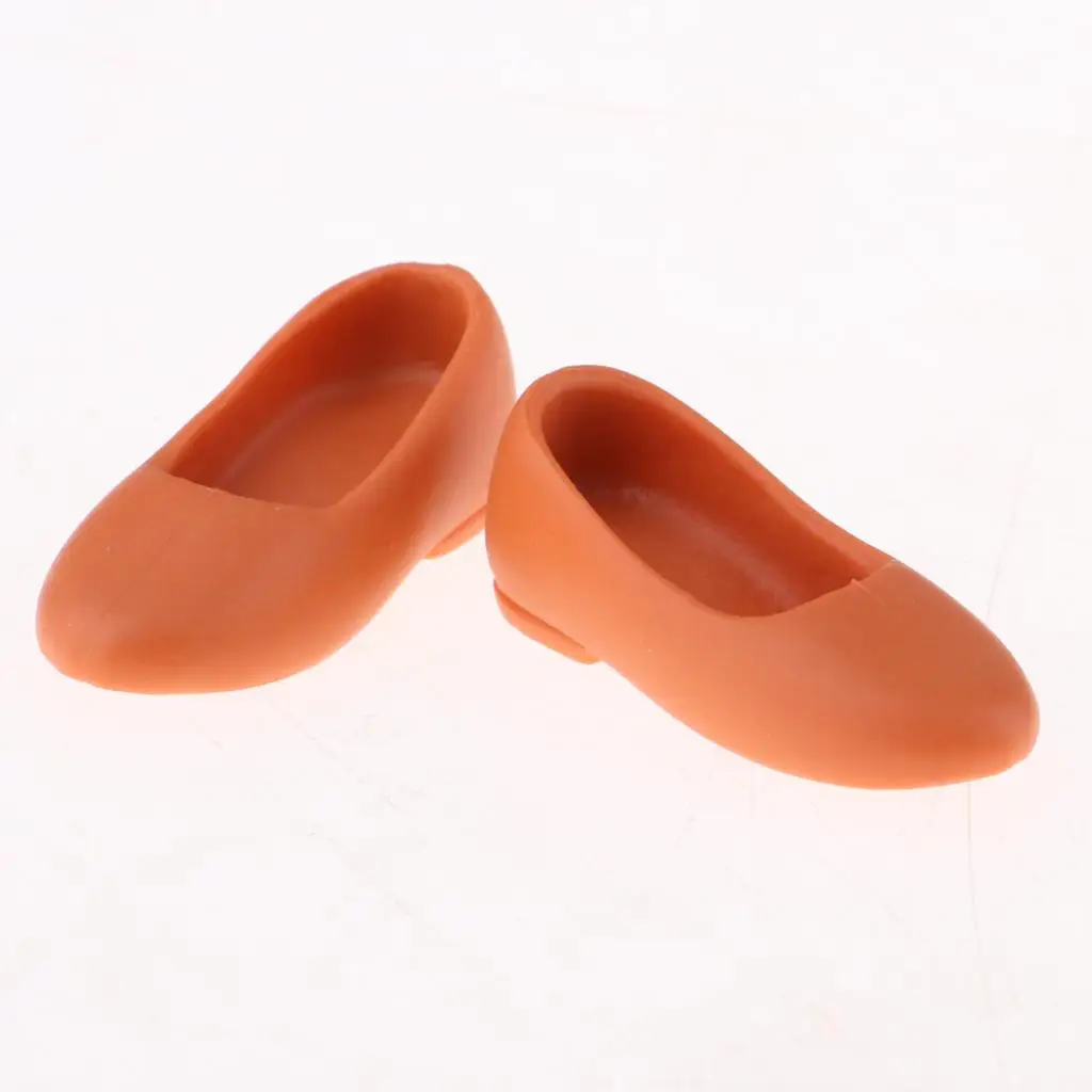 Sandales de chaussures à la mode pour 1/6 BJD beurre, accessoire Kiev illage orange, 2 pièces