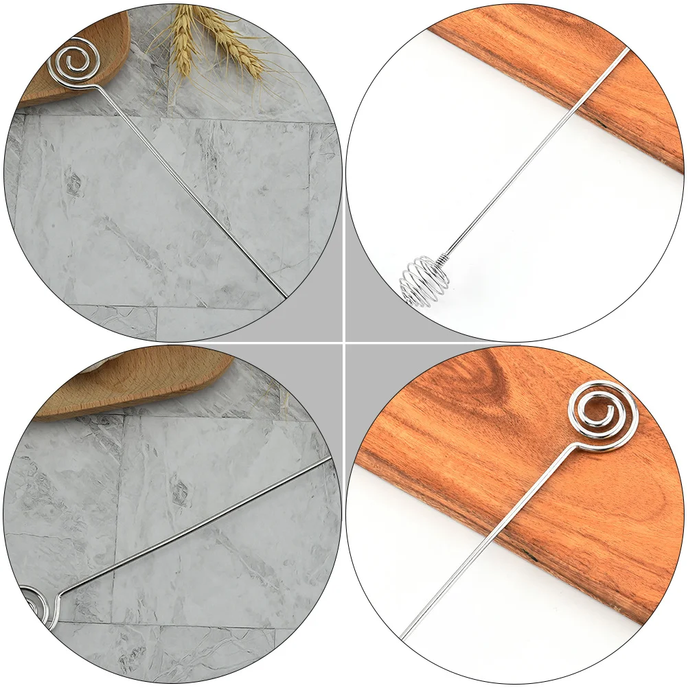 

4pcs Stainless Steel Stirring Stick For Honey Jam Milk Tea Coffee Mixing Drink Honey Can Accessories Kitchen Bar Tool