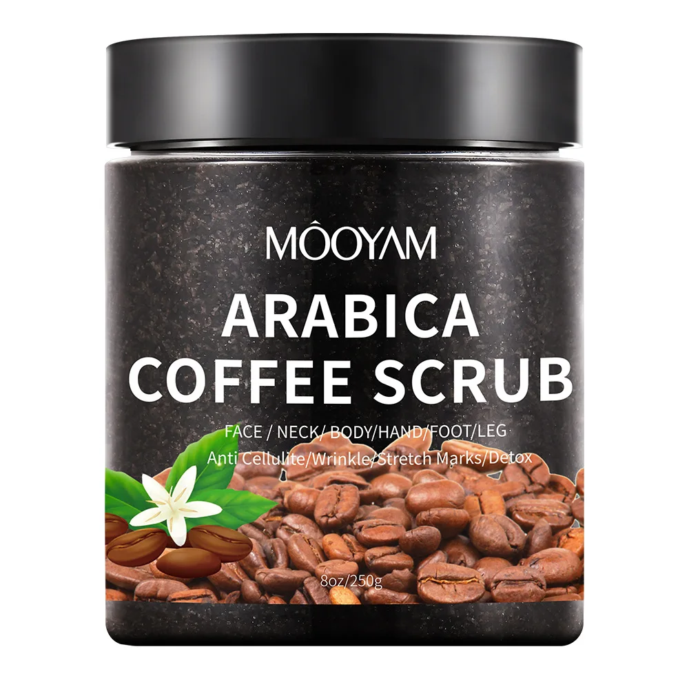 Vitamin C shower gel and coffee scrub Bath Salts better bathing effect Facial Body Wash Whitening Bath Oil Body Cleanser