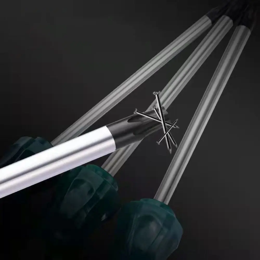 Portable 400mm Torx Screwdriver with Hole Extra Long Repair Screw Driver Hand Tools Home Repair Hexagon Screwdriver
