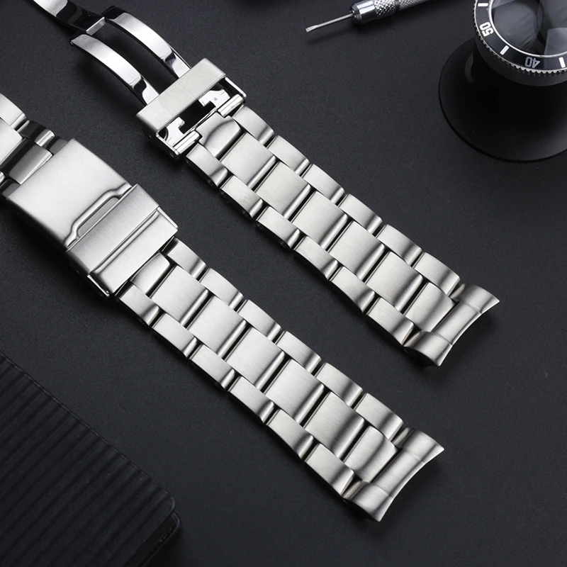 22mm Stainless Steel Watch Strap Wrist Bracelet Metal Watchband For Breitling Superocean series Bracelet Men\'s watch accessories