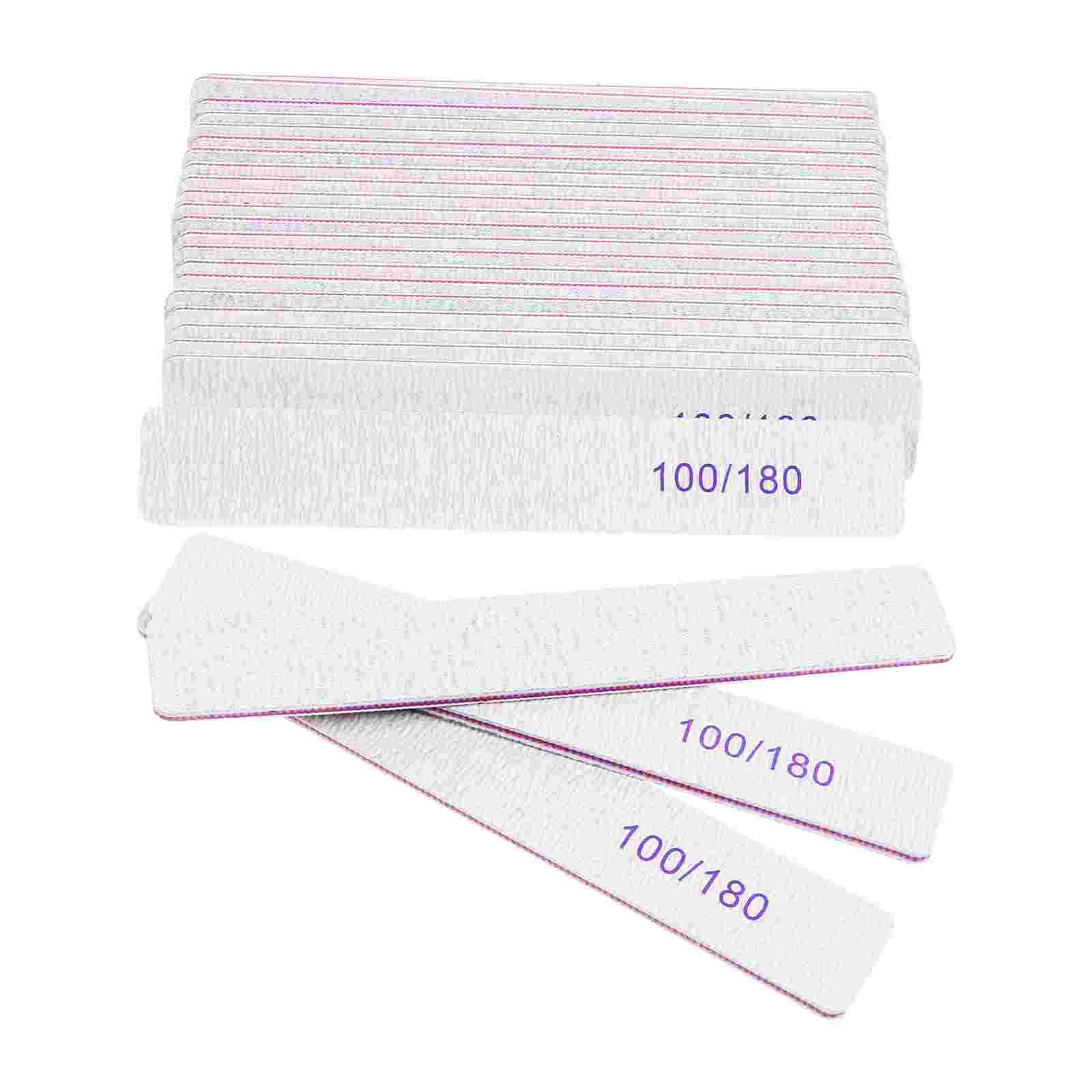 Limes à ongles bandes de ponçage, outils de manucure, éponge EVA Double face, couches en plastique PP, Kit de dissolvant de polissage 25 pièces
