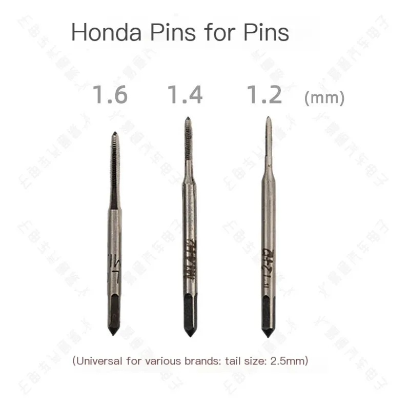 

3 шт. x Новое поступление, брендовые гвозди для удаления штифта DL для Honda, разборка автомобильного замка зажигания, размер штифта 1,2/1,4/1,6 мм