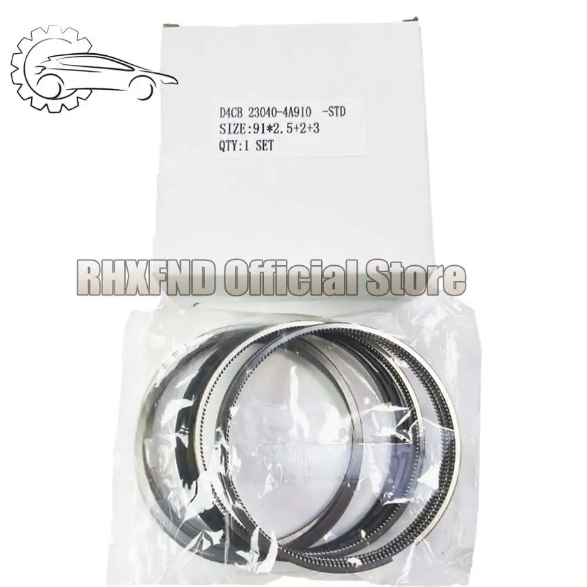 

23040-4A910 diesel engine D4CB piston ring suitable for Hyundai H1 H200 Starex P-orter 2.5 or Kia Sorento