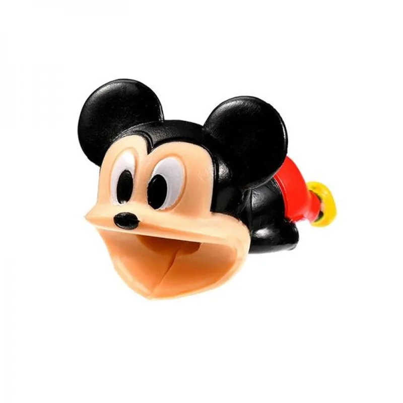 Disney Mickey Ochrona przewodu ładującego Stitch Etui na kabel USB do iPhone\'a Xiaomi Uniwersalna osłona ochronna na kabel ładujący