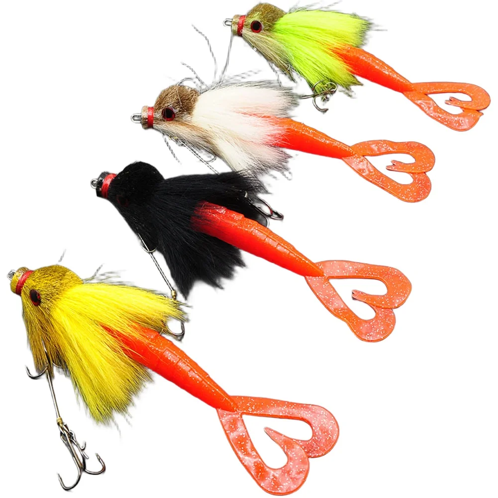 electric fishing lure Robotic Color:starburst Best Fishing Hat Minnesota Gamma Polyflex Copolymer Fishing with red