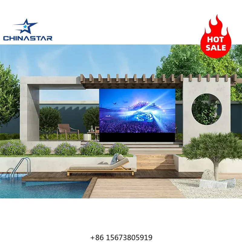HD IP65 Waterproof Outdoor Led Display Screen Tv Swimming Pool Led Screen for Resort