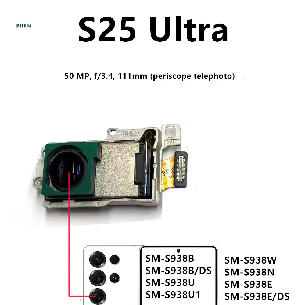 Front Back Facing Big Main Rear Camera Ultra Wide Module Flex