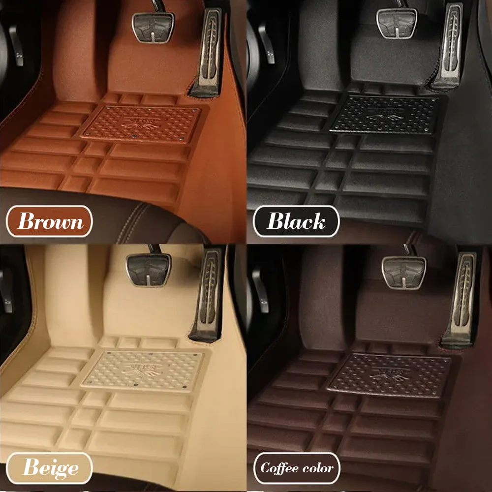 For Great Wall Haval H3 Hover CUV 2006~2012 Car Floor Mat Custom Leather Panel Liner Carpets Foot Parts Rug Interior Accessories