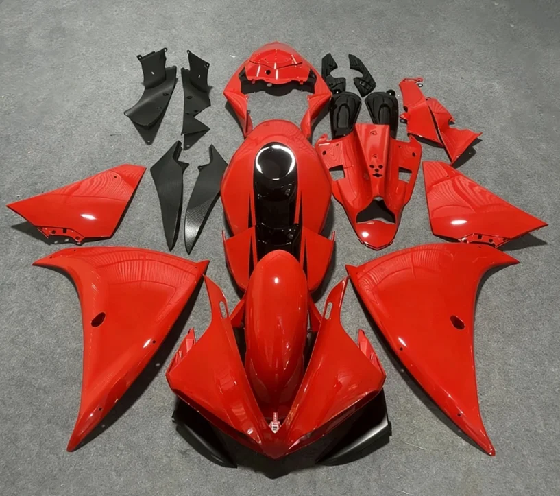Suitable for yamaha R1, 2012, 2013, 2014 motorcycle performance full fairing shell parts with tank cover can be customized