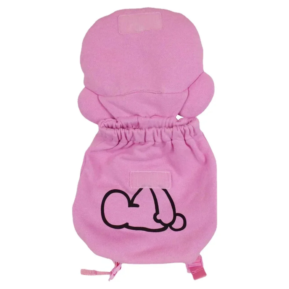 Mochila bonita para niños, con forma cóncava Bolso pequeño, color negro, ideal para jardín de infantes, salida de primavera, novedad