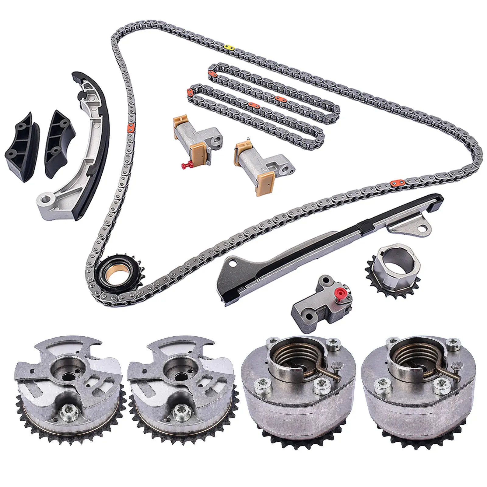 1 مجموعة توقيت سلسلة عدة عمود الحدبات ضرس 13050-31140 13050-31141 لتويوتا أفالون كامري سيينا هايلاندر 3.5 13050-31180 أجزاء #5