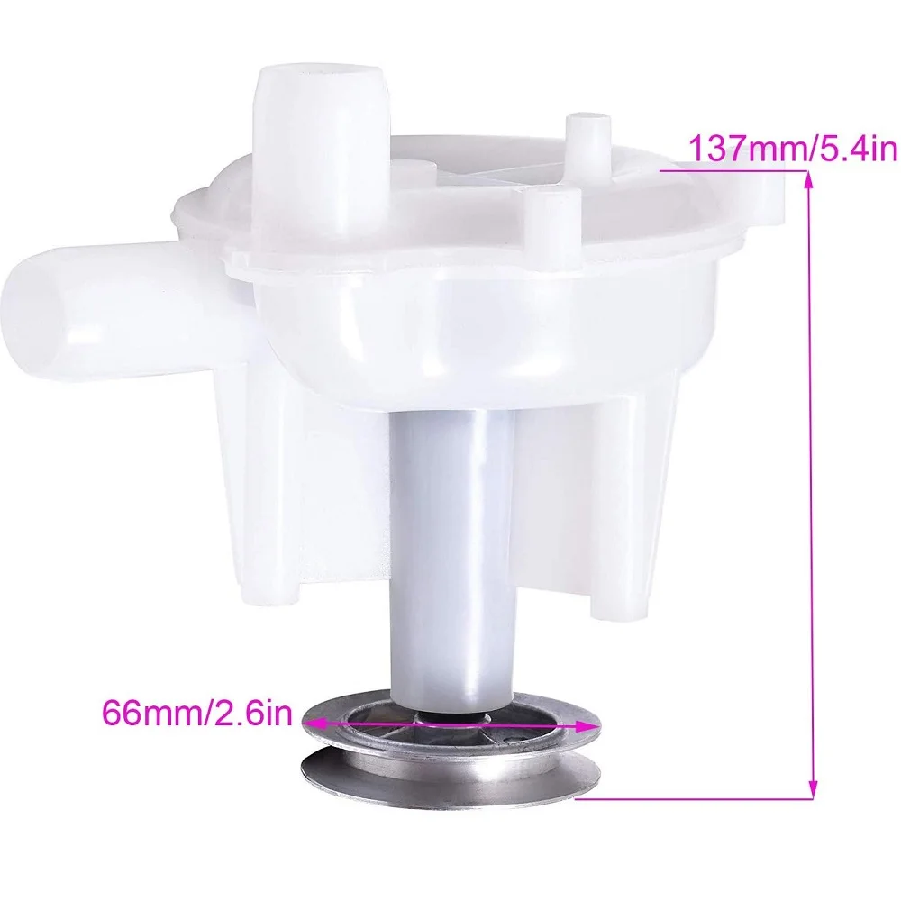 WP6- 2022030   استبدال مضخة تصريف الغسالة 202203   6- 2022030   AP 6009844   متوافق مع غسالة Maytag Jenn-Air Whirlpool