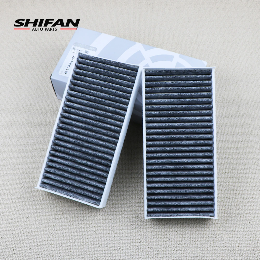 64319321875 Cabin Air Filter For Bmw F45 F46 214d 216i 218i 220i 225i/F48 X1/F39 X2 2013 2014 2015 2016 2017 2018 64316835406