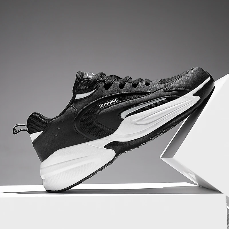 

Мужские дышащие кроссовки для скоростного бега на открытом воздухе, четыре сезона, износостойкие, износостойкие кроссовки, гоночная спортивная обувь на мягкой подошве ﻿