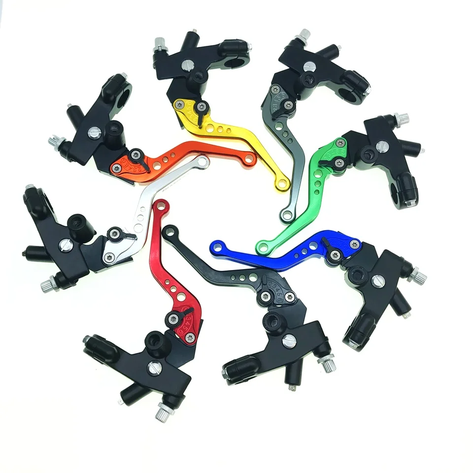 

Motorcycle Universal Cable Clutch Line Lever Adjustable to Fit 22mm 7/8" Lever for Honda Kawasaki Yamaha Suzuki Pitbike Enduro
