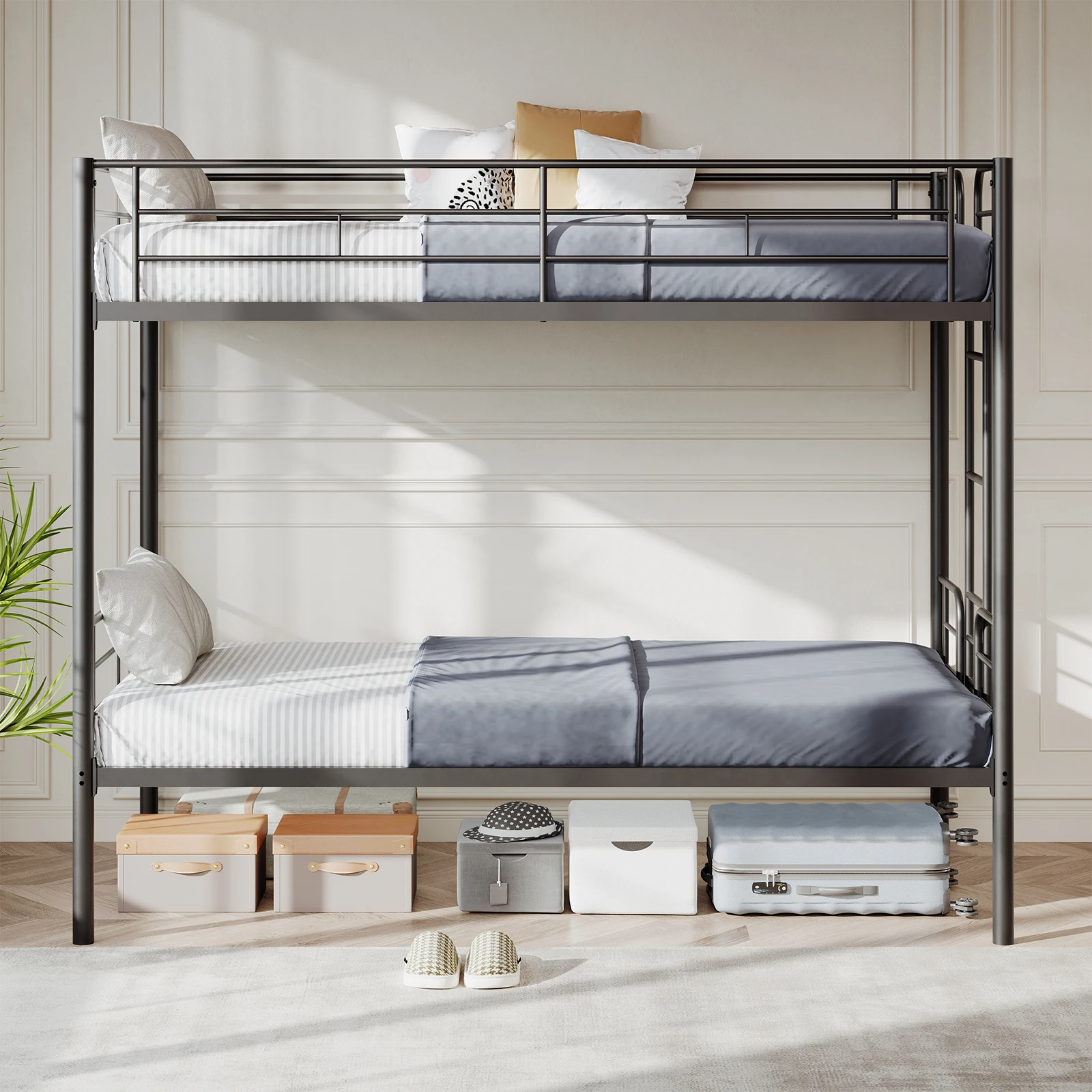 metal bunk bed frame structure