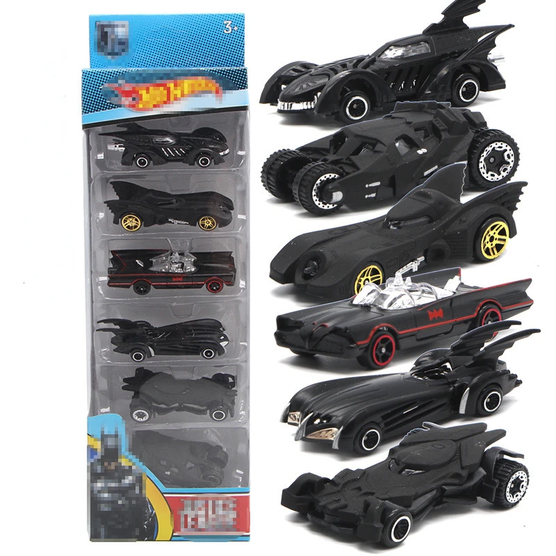 Heiße Räder Batmobile Anzug Modell 6. Generation Wagen Kombination Legierung Spielzeug auto Modell Metall Druckguss Spielzeug Junge Geschenke